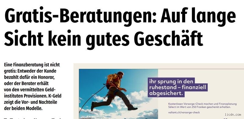 Wie teuer ist eine Beratung?