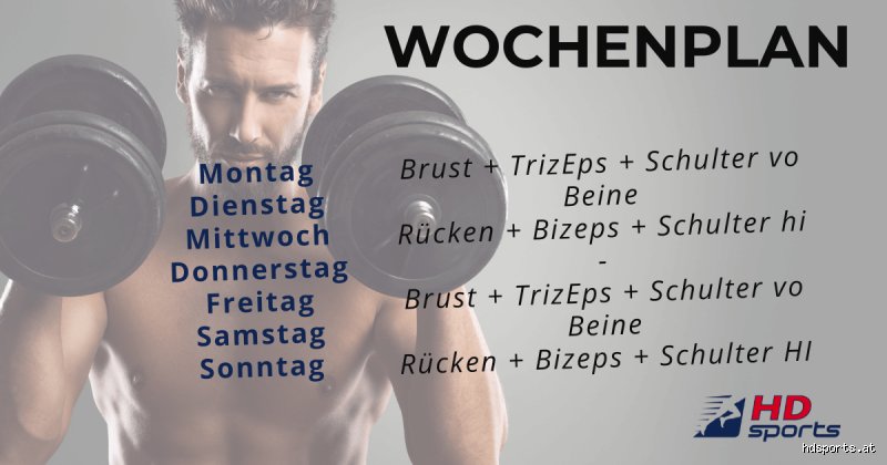 Ist 6 Mal die Woche Gym zu viel?