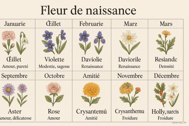 Quelle couleur de fleur pour une naissance ?