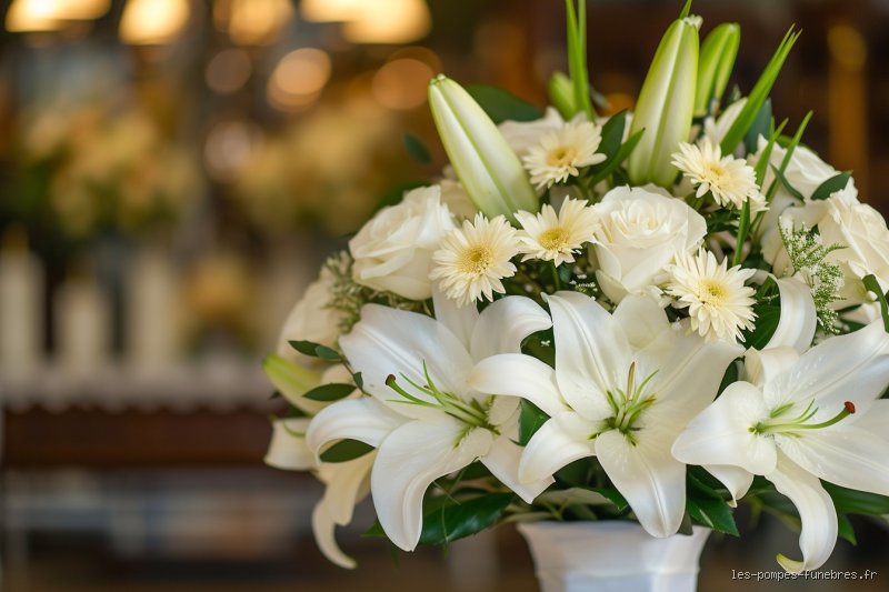 Quelle fleur symbolise le deuil ?