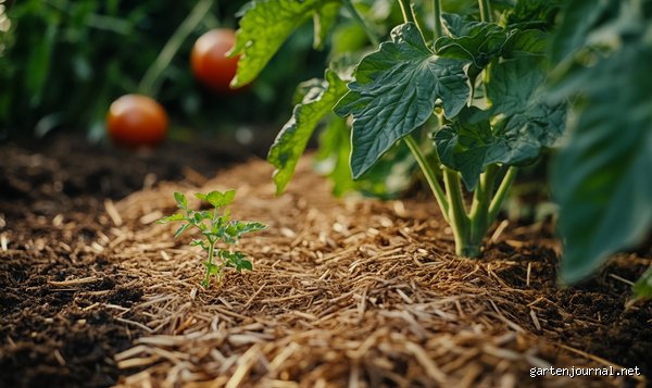 Soll man Tomatenpflanzen Mulchen?