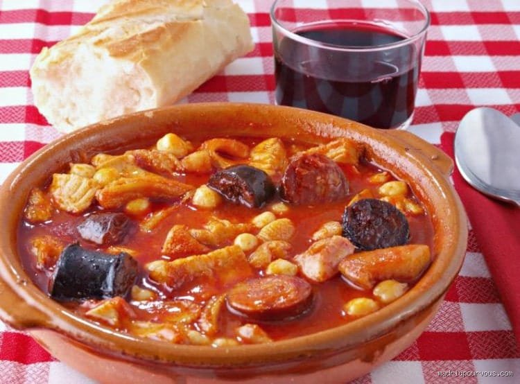 Quel est le plat typique de Madrid ?
