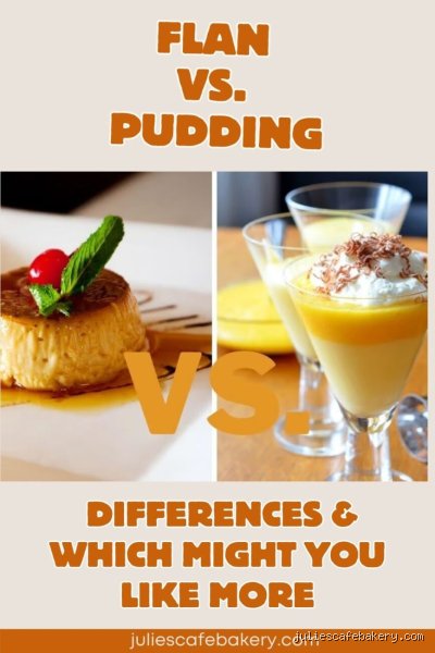 Quelle est la différence entre le flan et le pudding ?