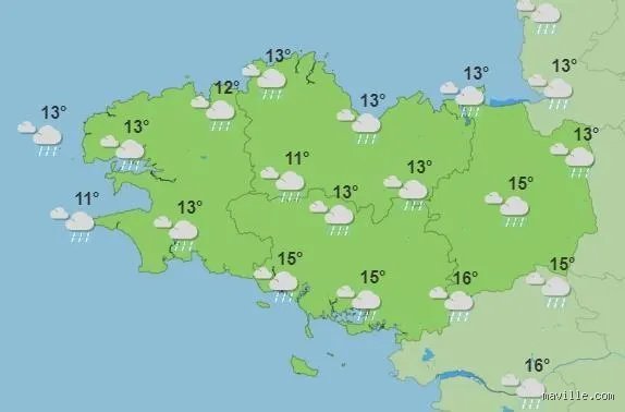 Pourquoi le temps est-il si souvent mauvais en Bretagne ?