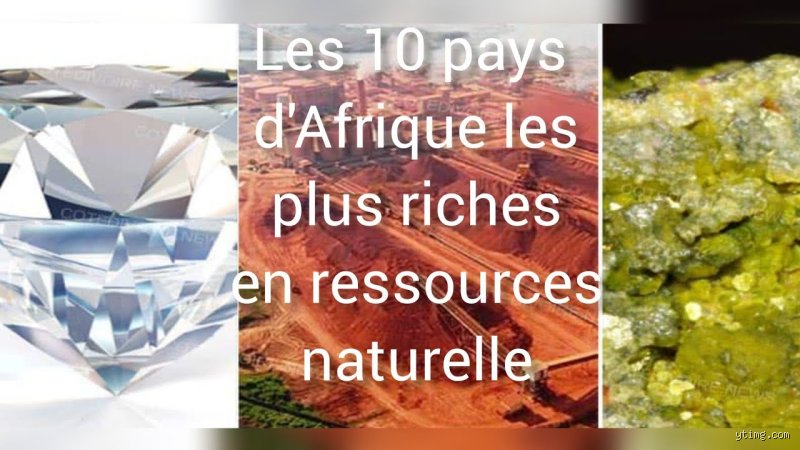 Quel est le pays le plus riche en ressources minières en Afrique ?