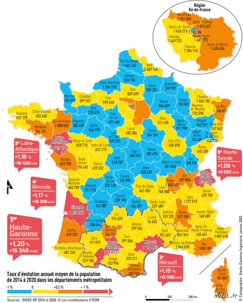 Quels sont les départements les plus ruraux de France ?