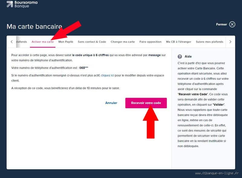 Comment activer sa carte ?