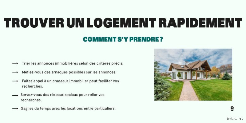 Comment faire pour avoir un logement rapidement ?