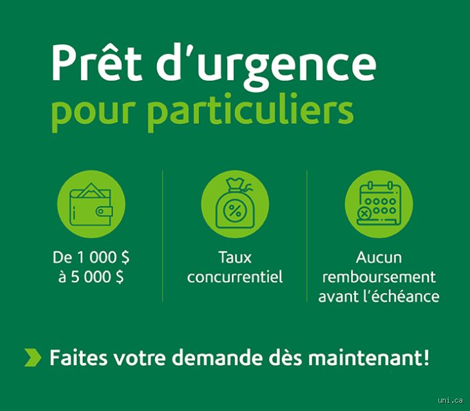 Comment faire un prêt d'urgence ?