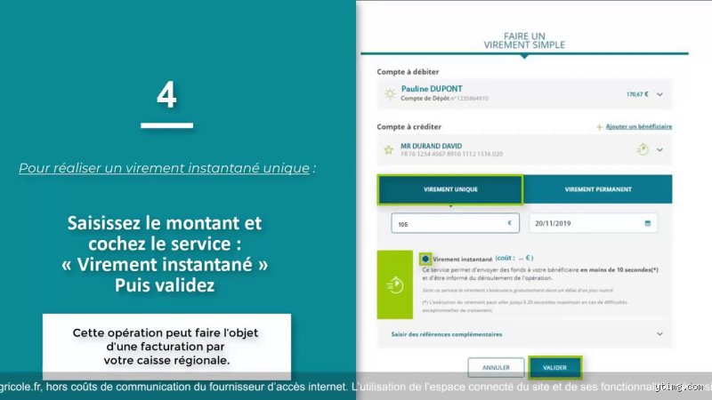 Heure Virement Caf Crédit Agricole