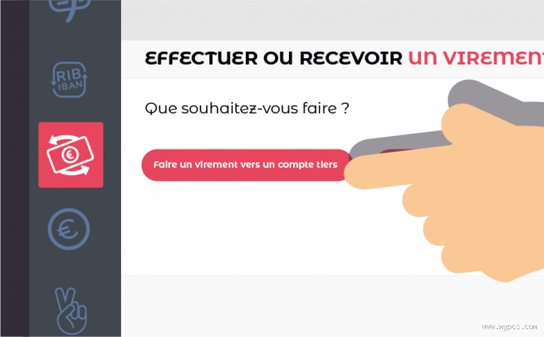 Comment faire un virement sur le compte de quelqu’un d’autre ?