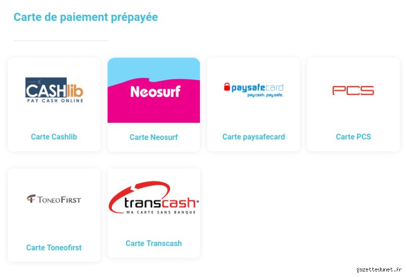 Comment fonctionne une carte prépayée ?