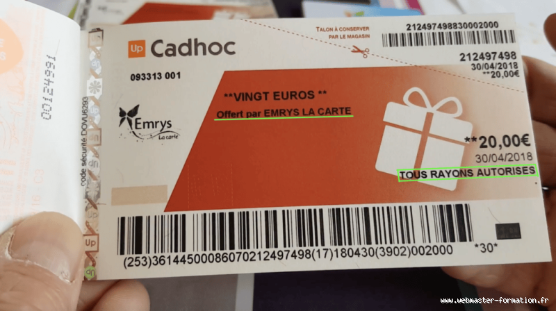 Comment obtenir des chèques Cadhoc gratuitement : astuces et conseils
