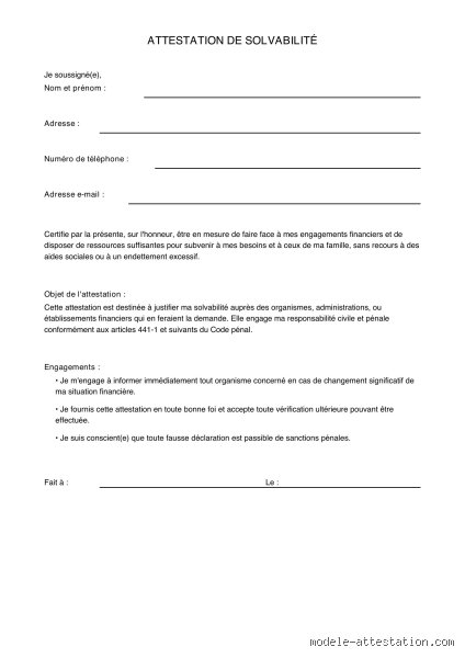 Comment prouver qu'on a les reins solides ? Obtenir son certificat de solvabilité sans s'épuiser