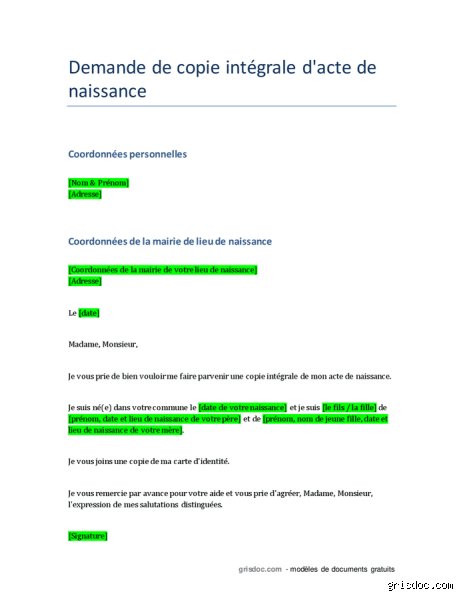 Comment obtenir un extrait d'acte de naissance d'une personne décédée ?