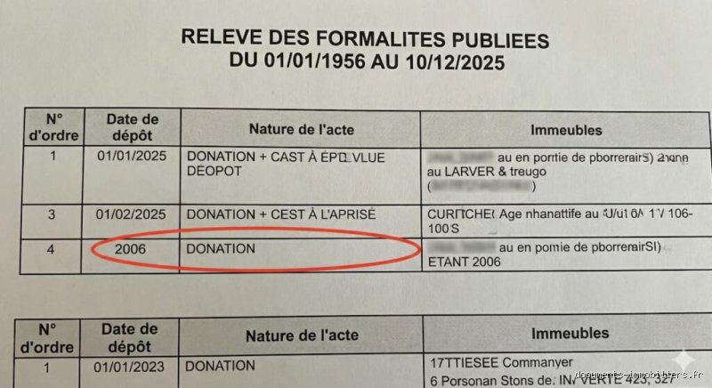 Comment savoir si un terrain est hypothéqué avant de signer l'acte authentique chez le notaire