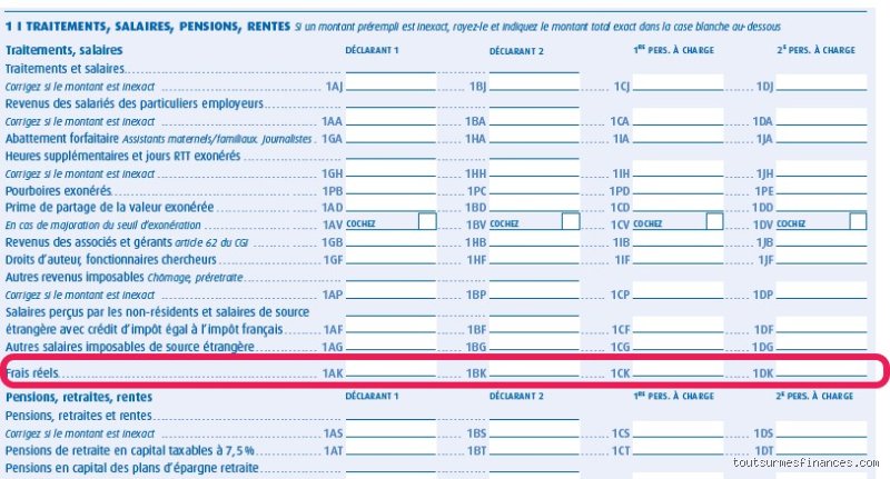 Faut-il des justificatifs pour déclarer ses frais réels lors de sa déclaration de revenus ?