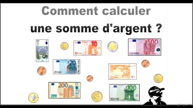 Où consigner une somme d'argent ?