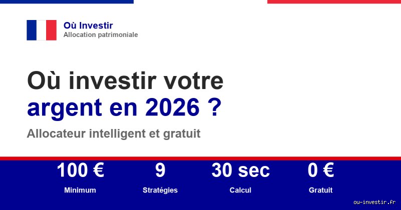 Où investir 50.000 euros en 2026 : le guide réaliste pour arbitrer votre capital sans y laisser des plumes