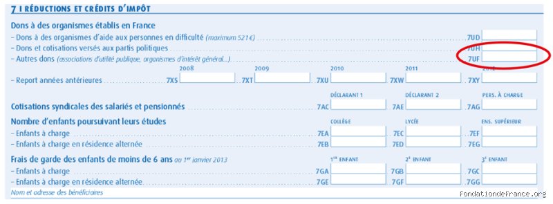 Où se trouve la case 7UF impôts ? Le chemin pour débloquer votre réduction collège