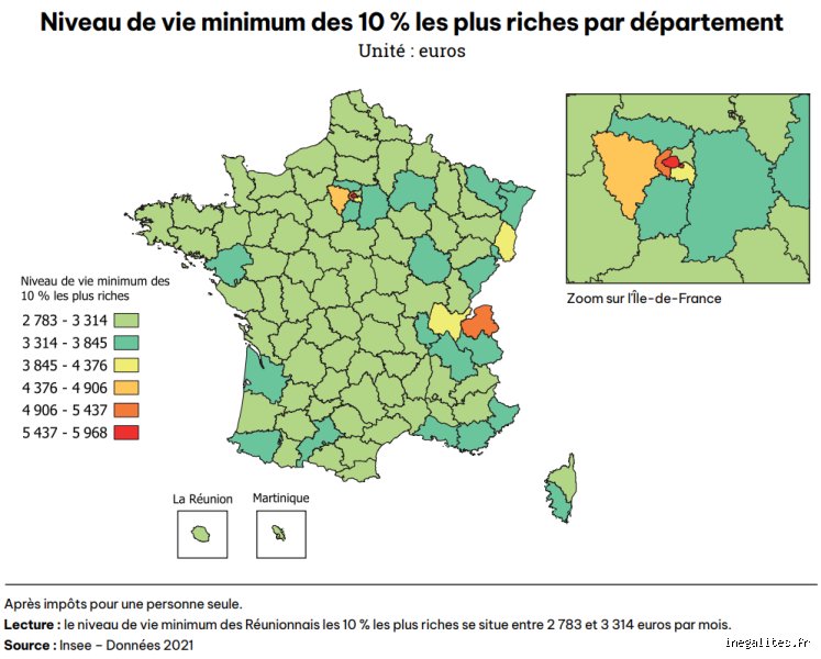 Où vivent la plupart des Français fortunés ? Enquête sur les territoires de l'argent et des privilèges en France