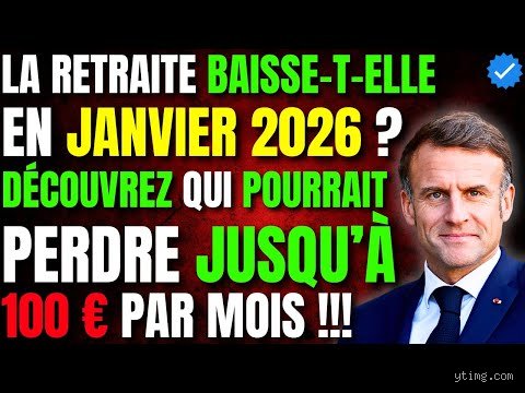 Pourquoi les retraités ont baissé en janvier 2026 : la vérité sur un coup de rabot inattendu que personne n'avait vu venir