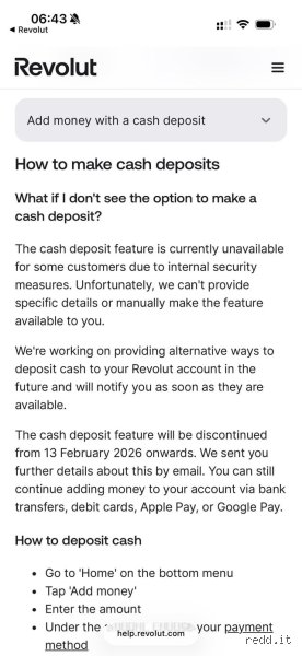 Pourquoi ne puis-je pas déposer de l'argent sur mon compte Revolut ?