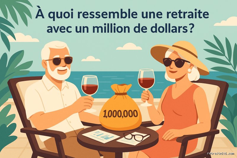 Peut-on réellement prendre sa retraite à 60 ans avec 1 million de dollars et non, est-ce un mirage financier ?