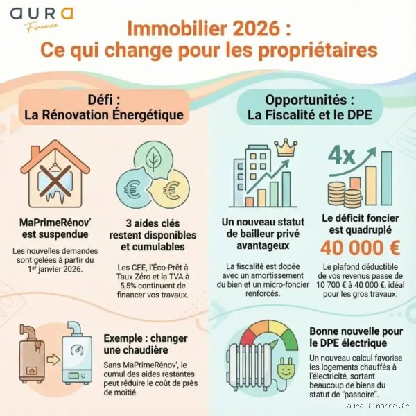 Qu'est-ce qui change pour les propriétaires en 2026 : le grand bouleversement fiscal et réglementaire que vous n'aviez pas vu venir
