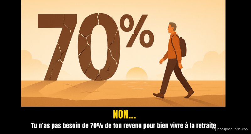 Tout ce qu'il faut savoir sur que signifie la règle des 70 % pour la retraite et son impact réel sur votre futur niveau de vie