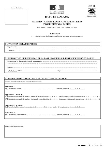 Quel document pour être exonéré de la taxe foncière ? Le guide complet pour ne plus payer pour rien