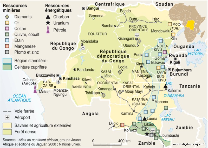 Quel est la richesse du Congo Kinshasa ? Plongée au cœur d'un géant minéral aux mille milliards d'illusions