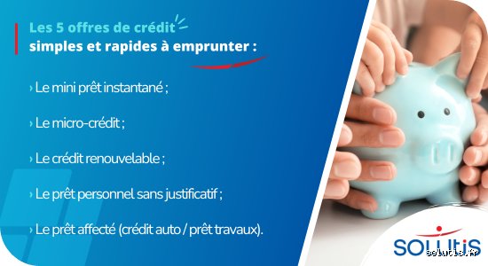 Quel est le crédit le plus facile à avoir ?
