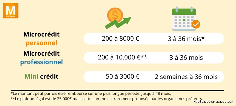 Quel est le montant maximum d'un microcrédit personnel et comment décrocher la somme idéale pour son projet ?