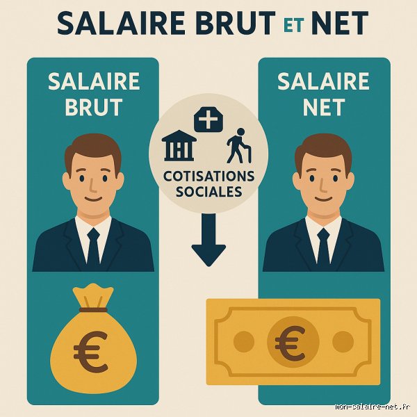 Quel salaire net pour 2450 brut ?