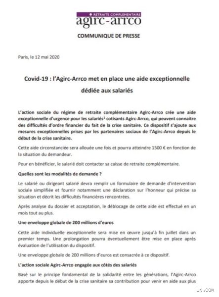 Quelle est l'aide financière exceptionnelle de l'Agirc-Arrco ? Tout comprendre sur ce coup de pouce indispensable aux retraités en difficulté