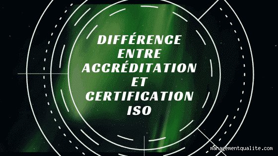 Quelle est la différence entre ISO et certification ?