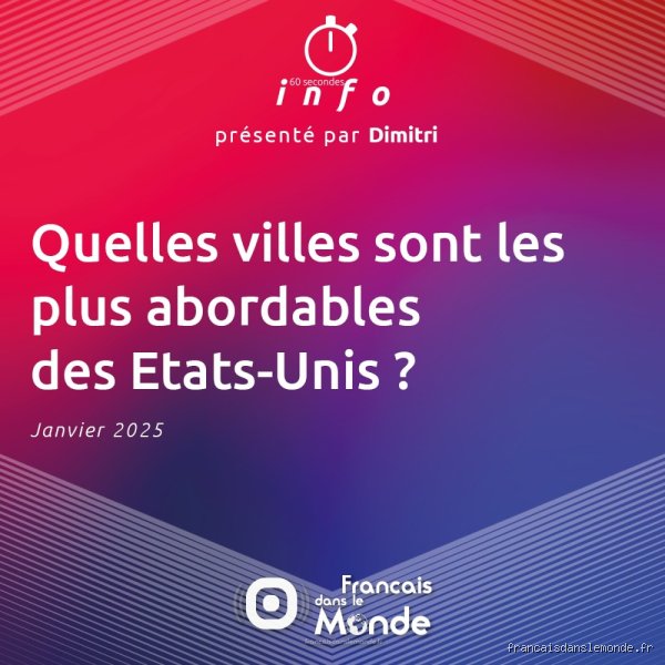 Quelle est la grande ville la plus abordable des États-Unis en 2026 pour s'installer sans se ruiner ?