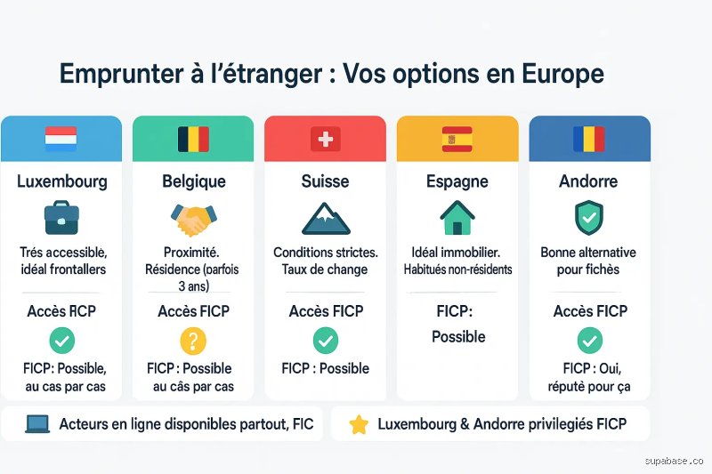 Quelles sont les banques qui prêtent aux FICP ?