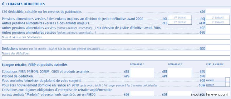 Quelles sont les déductions possibles sur la ligne 6DD de la 2042 C : le guide complet pour ne plus laisser d'argent au fisc