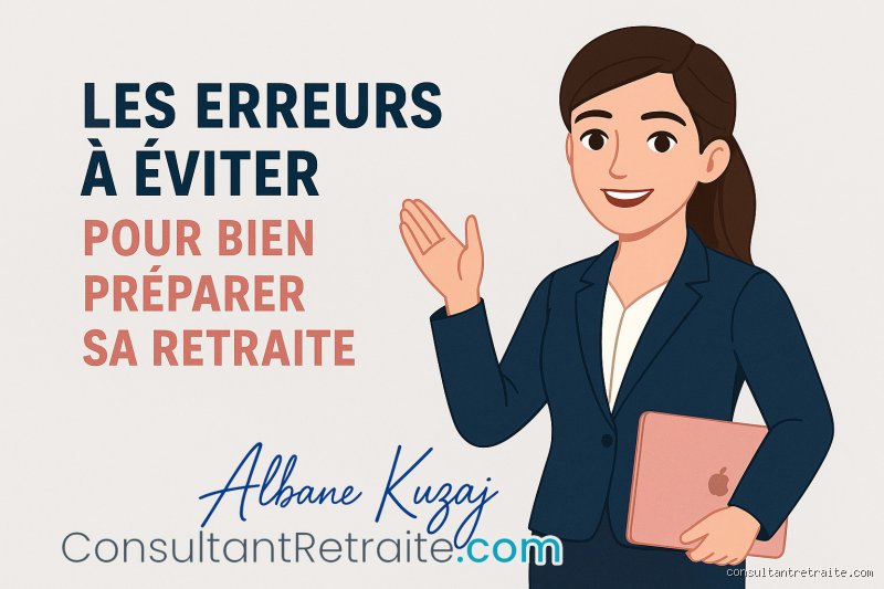 Quelles sont les erreurs courantes à éviter en matière de retraite pour ne pas sacrifier son niveau de vie futur ?