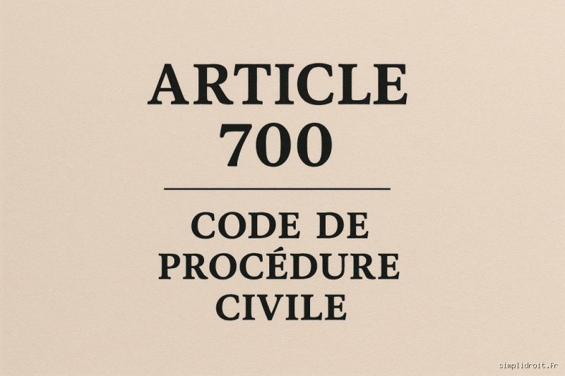 L'article 700 du Code de procédure civile : quelles sont les indemnités que l'article 700 permet de réclamer réellement pour compenser vos frais de justice ?