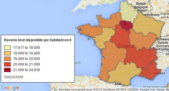Quels sont les 10 départements les plus riches de France ?