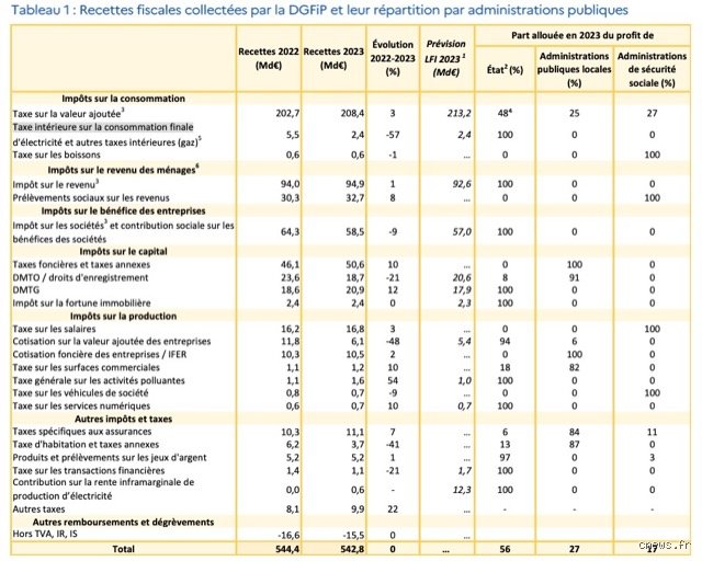 Quels sont les impôts qui rapportent le plus ? Enquête brute sur les véritables vaches à lait de l'État français