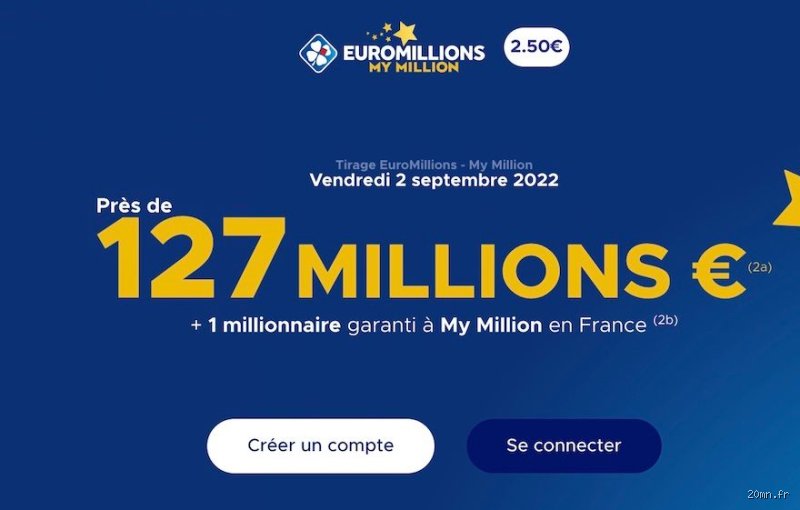 Qui a gagné les 127 millions d'euros à l'Euromillions ?