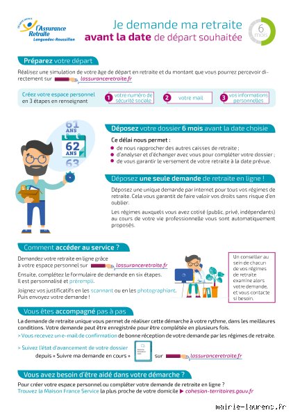 Pourquoi Faut-il demander sa retraite 6 mois avant ?