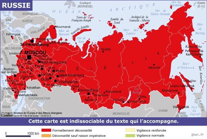Est-ce que les Russes peuvent venir en France ? Ce qu'il faut savoir en 2023