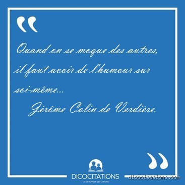 Quand et pourquoi on se moque des autres