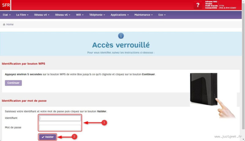 Comment retrouver le mot de passe de ma box SFR ?