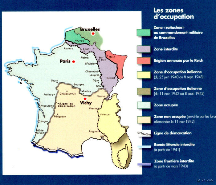 Qui dirige la France pendant la Seconde Guerre mondiale (39-45) ?